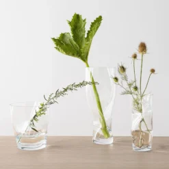 Squeeze Clear Tulip Vase Add EngravingAdd Monogram -Orrefors Shop 1666378453511 6562030 2