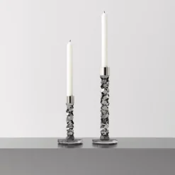 Carat Graphite Candlestick Large -Orrefors Shop 1680720135029 6590174 3
