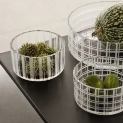 Cut In Number Checkered Bowl Small Add EngravingAdd Monogram -Orrefors Shop 1680720352438 6552522 3