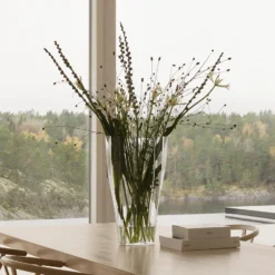 Reed Vase Clear Large Add EngravingAdd Monogram -Orrefors Shop 1680720864496 6540903 2