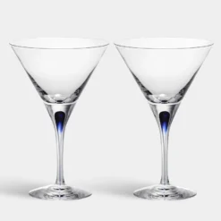 Intermezzo Blue Martini - Set Of 2 Add EngravingAdd Monogram