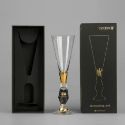 Sparkling Devil Champagne Dark Gray Add EngravingAdd Monogram -Orrefors Shop 6267941 2