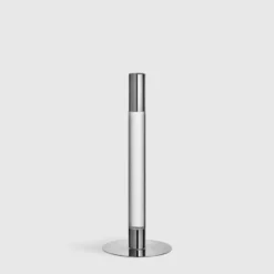 Lumiere Candlestick Silver Medium