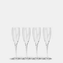 More Champagne - Set Of 4 Add EngravingAdd Monogram