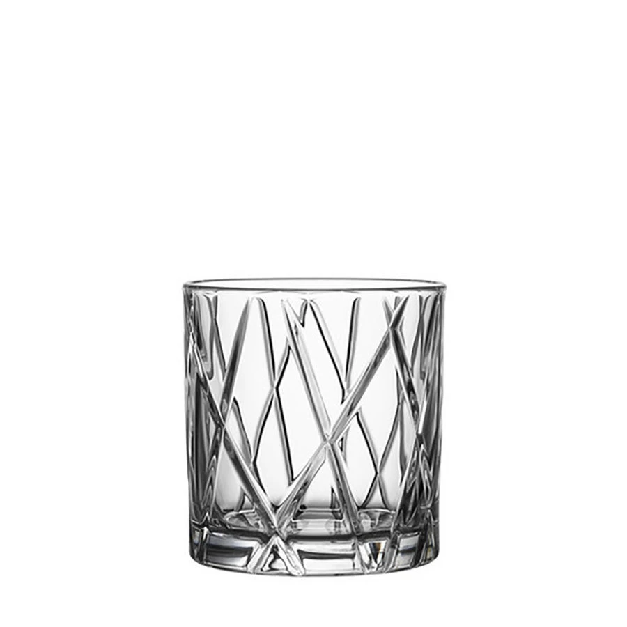 City Double Old Fashioned - Set Of 4 Add EngravingAdd Monogram 2 City Double Old Fashioned - Set Of 4 Add EngravingAdd Monogram - Image 2