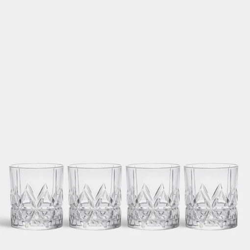 Peak Old Fashioned - Set Of 4 Add EngravingAdd Monogram -Orrefors Shop 6311140 0