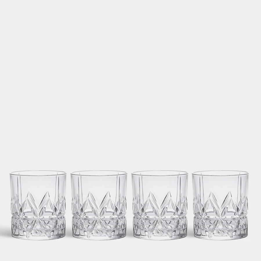 Peak Old Fashioned - Set Of 4 Add EngravingAdd Monogram 1 Peak Old Fashioned - Set Of 4 Add EngravingAdd Monogram