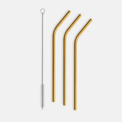 Peak Cocktail Straws - Set Of 4 Add EngravingAdd Monogram