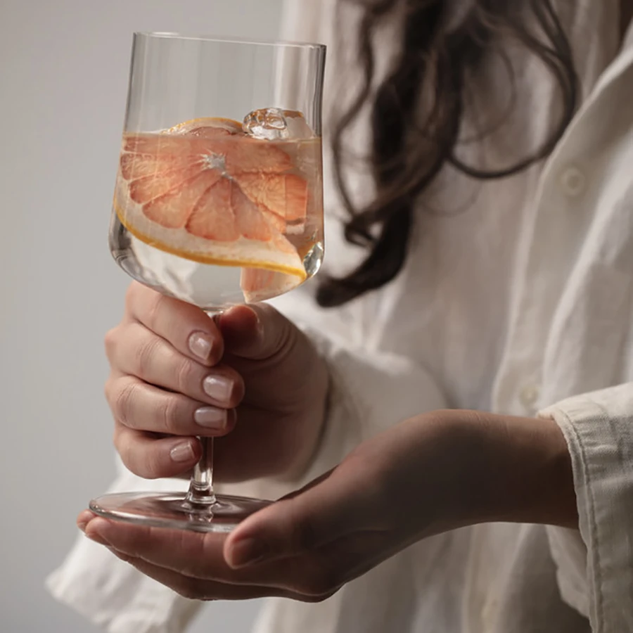 Informal Medium Glass - Set Of 2 Add EngravingAdd Monogram 3 Informal Medium Glass - Set Of 2 Add EngravingAdd Monogram - Image 3