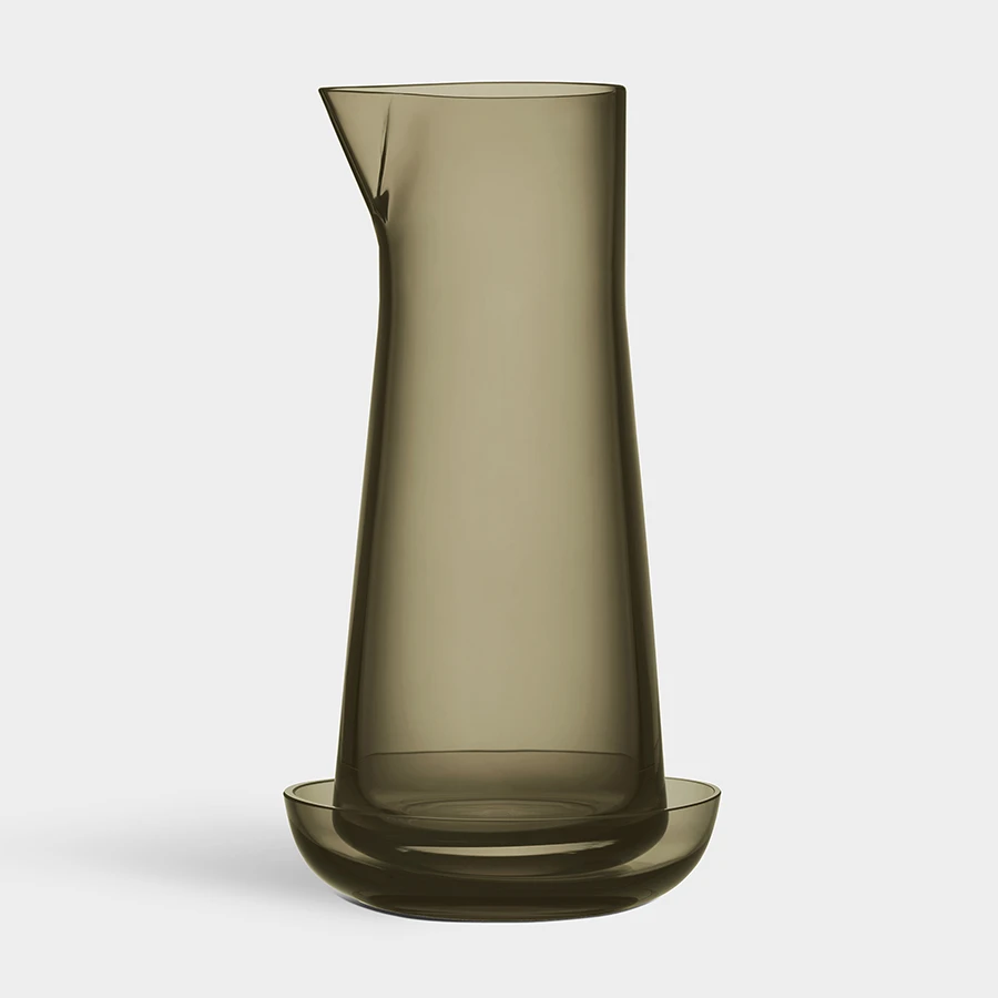 Informal Olive Carafe Add EngravingAdd Monogram 1 Informal Olive Carafe Add EngravingAdd Monogram