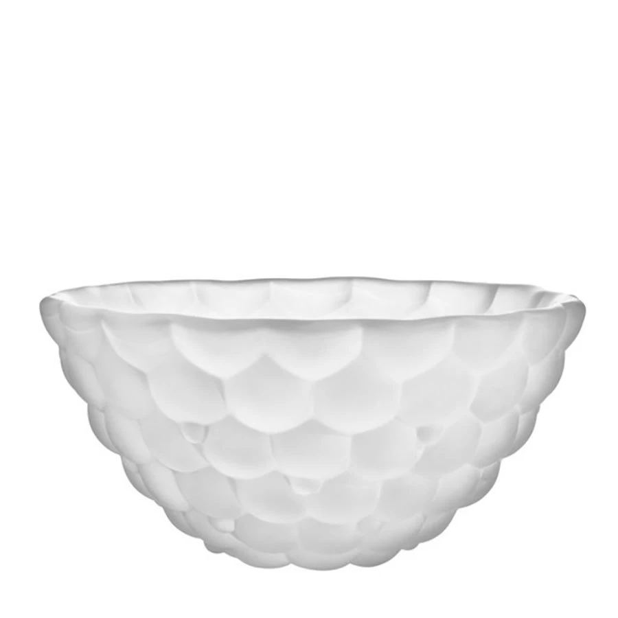 Raspberry Frosted Bowl Medium Add EngravingAdd Monogram 2 Raspberry Frosted Bowl Medium Add EngravingAdd Monogram - Image 2