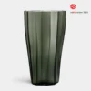Reed Vase Moss Green Large Add EngravingAdd Monogram