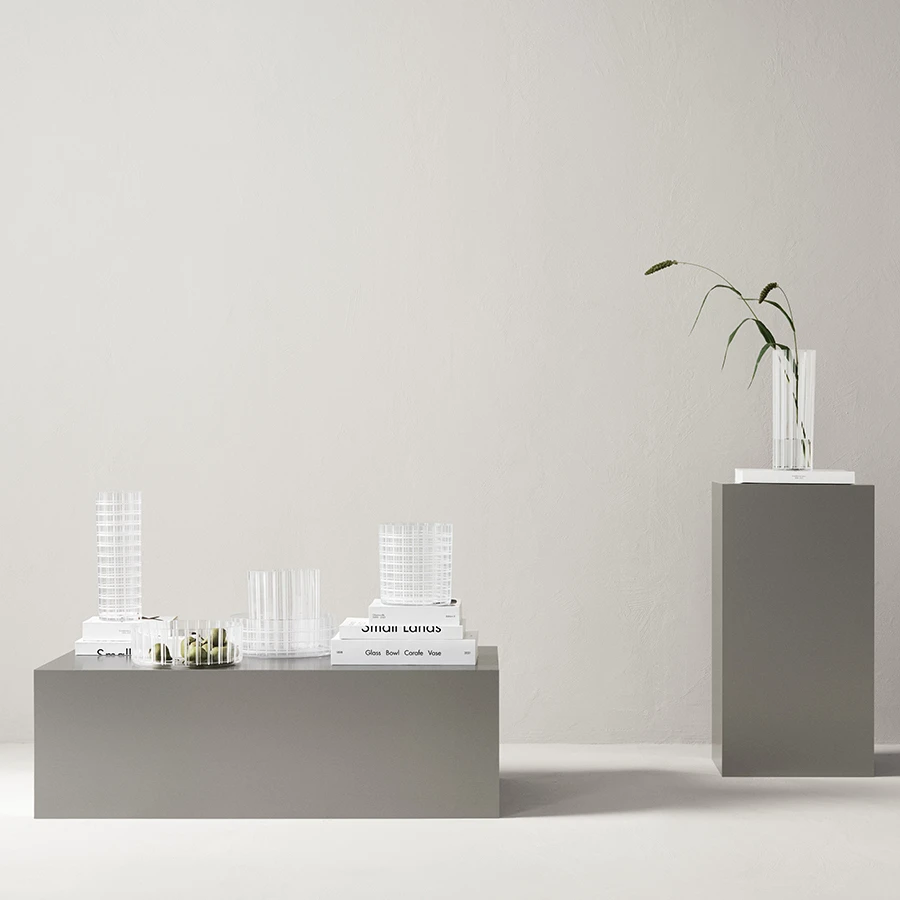 Cut In Number Striped Vase Low Add EngravingAdd Monogram 5 Cut In Number Striped Vase Low Add EngravingAdd Monogram - Image 5