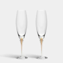 Intermezzo Gold Champagne - Set Of 2 Add EngravingAdd Monogram