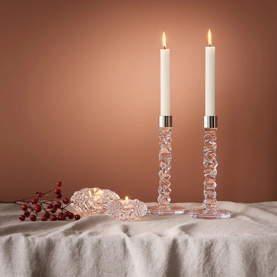 Carat Candlestick Silver Large - Set Of 2 5 Carat Candlestick Silver Large - Set Of 2 - Image 5