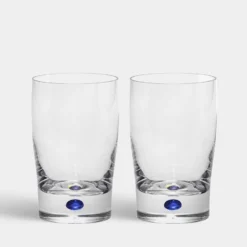 Intermezzo Blue Tumbler/Juice - Set Of 2 Add EngravingAdd Monogram